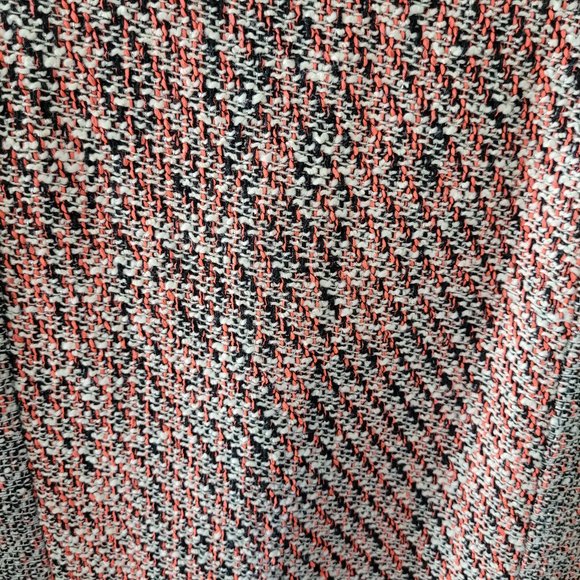 Anthro Yoana Baraschi Black and Tweed Pencil Skirt US 6 - Picture 4 of 9